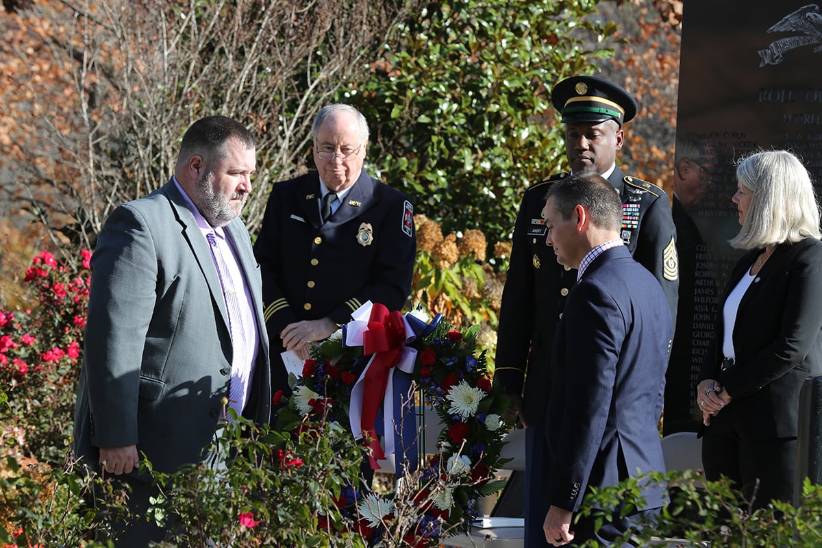 Veterans Recognized During Ceremony at Prince William County’s Freedom Park
